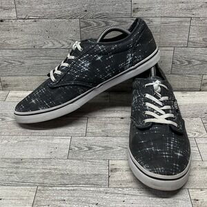 Vans Winston‎ Low Shooting Stars Canvas Skate Shoes Women Size 9.5